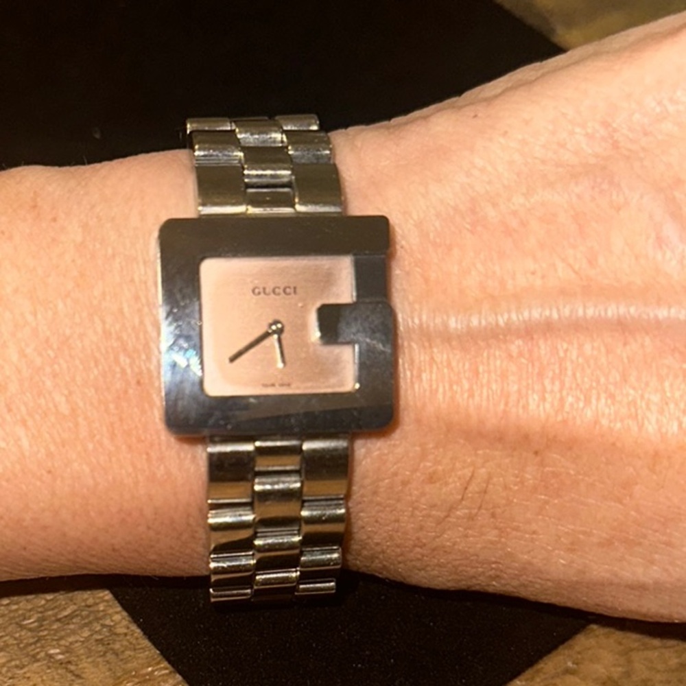 GUCCI G watch  3600J Pink Dial  26MM Stainless Steel Quartz Analog display - Picture 4 of 10